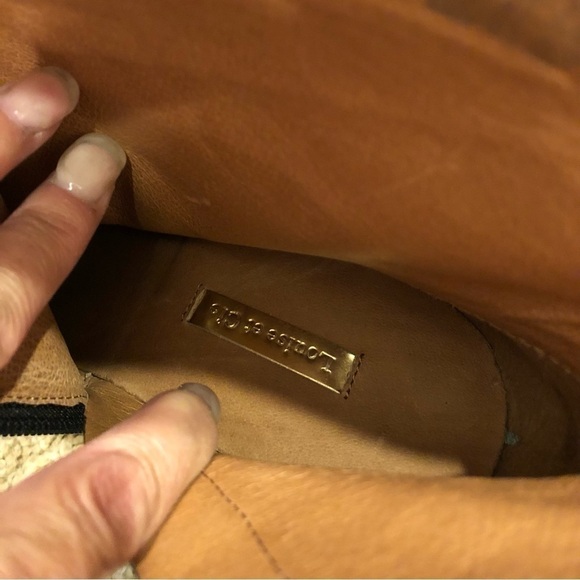 Louise et Cie Black Leather Booties, Size 9.5 - Picture 9 of 12